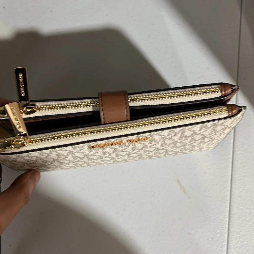 Michael Kors Large Double Zip Wallet Wristlet